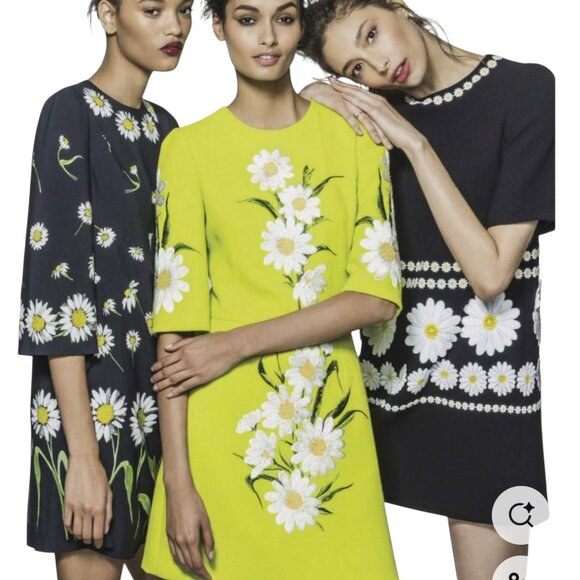 DOLCE & GABBANA RUNWAY MINI WOOL DRESS SIZE M - Picture 2 of 13